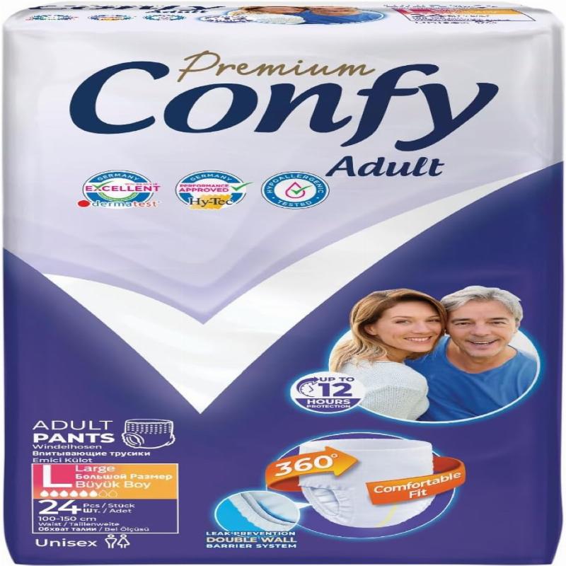 Підгузки-трусики Confy Premium Pants Medium (L) 24шт.